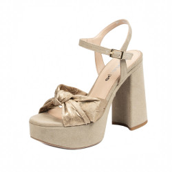 Women sandals 1310 sand velour