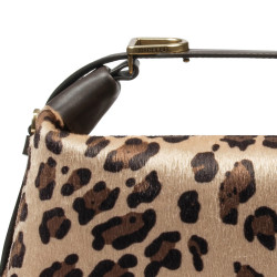 Women hand bag 037g cavallino leopard