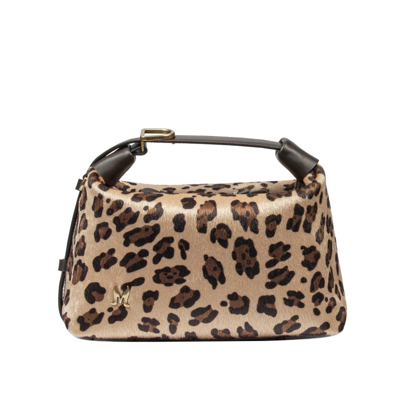 Women hand bag 037g cavallino leopard