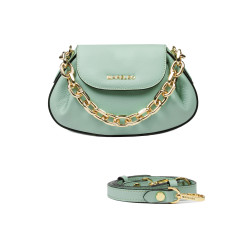 Women shoulder bag 027g mint green