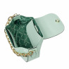 Women shoulder bag 027g mint green