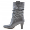 Women knee boots 1117 gray
