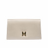 Women shoulder bag 029g beige satinat
