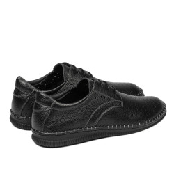 Men loafers, moccasins 988 black