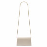 Women shoulder bag 029g beige satinat