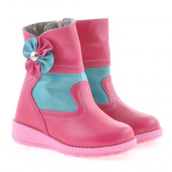Small children boots 20c pink combined