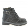 Small children boots 21c black+gray