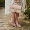 Women stylish, elegant shoes 1318 nude lifestyle