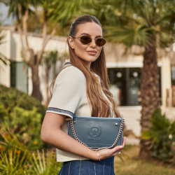 Women shoulder bag 024g 01 biz bleu lifestyle