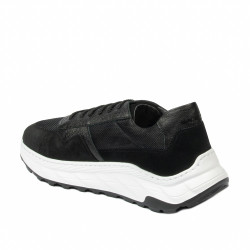 Pantofi casual/sport  barbati 986 black combined