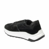 Pantofi casual/sport  barbati 986 black combined