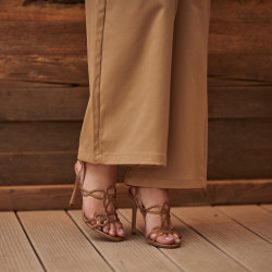 Women sandals 1317 gold lifestyle