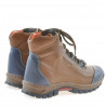 Teenagers boots 479 brown+indigo