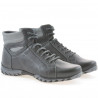Men boots 460 black+gray