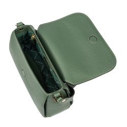 Women shoulder bag 040g forest green