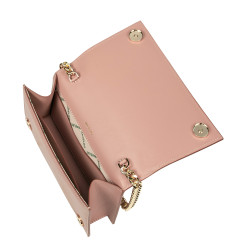 Women shoulder bag 029g pink blush