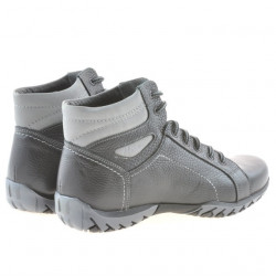 Men boots 460 black+gray