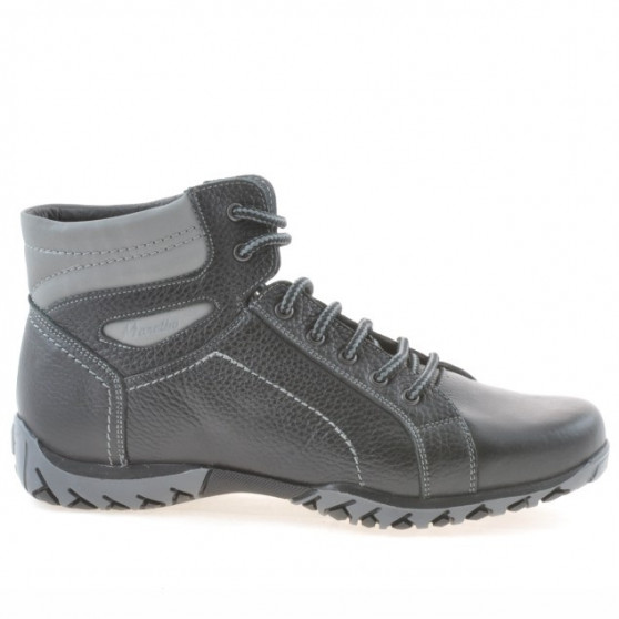 Men boots 460 black+gray