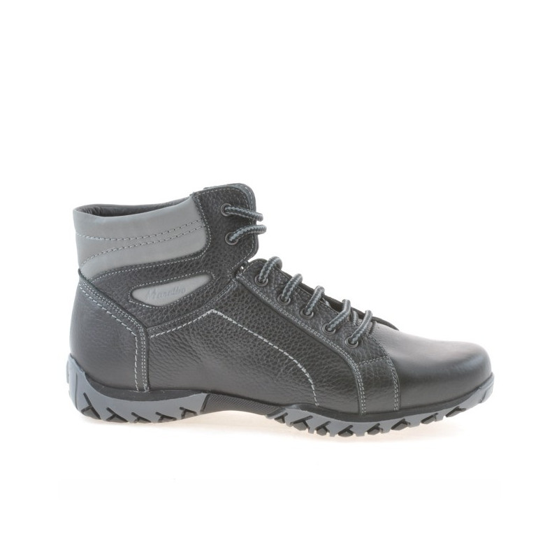 Men boots 460 black+gray