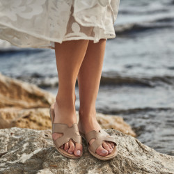 Women sandals 5111 sand lifestyle
