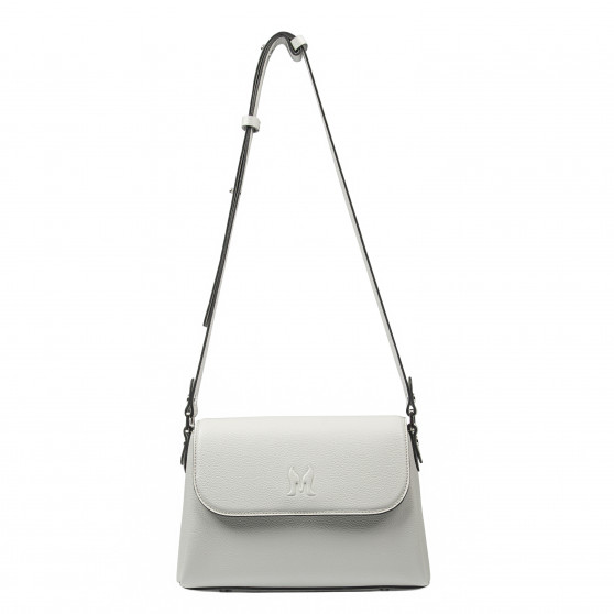 Women shoulder bag 040g 01 gray perlat