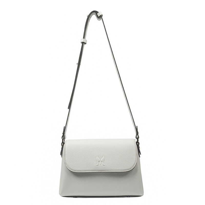 Women shoulder bag 040g 01 gray perlat