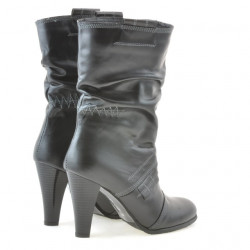 Women knee boots 1114 black