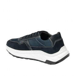 Pantofi casual/sport  barbati 986 indigo combined