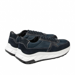 Pantofi casual/sport  barbati 986 indigo combined