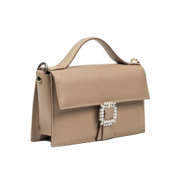 Women hand bag 039g mocha mousse