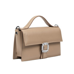 Women hand bag 039g 01 mocha mousse