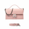 Women hand bag 039g 01 pink pudrat