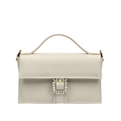 Women hand bag 039g ivory