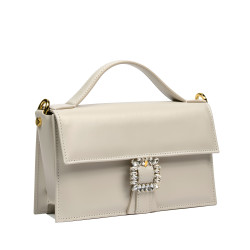 Women hand bag 039g ivory
