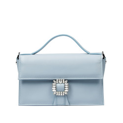Women hand bag 039g 01 blue