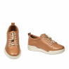 Women sport shoes 6091 brown