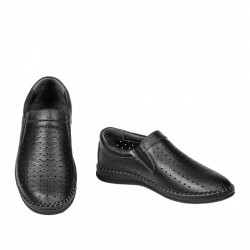 Men loafers, moccasins 987 black