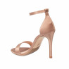 Women sandals 1349 satin nude