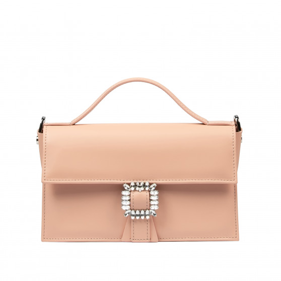 Women hand bag 039g 01 nude piersica