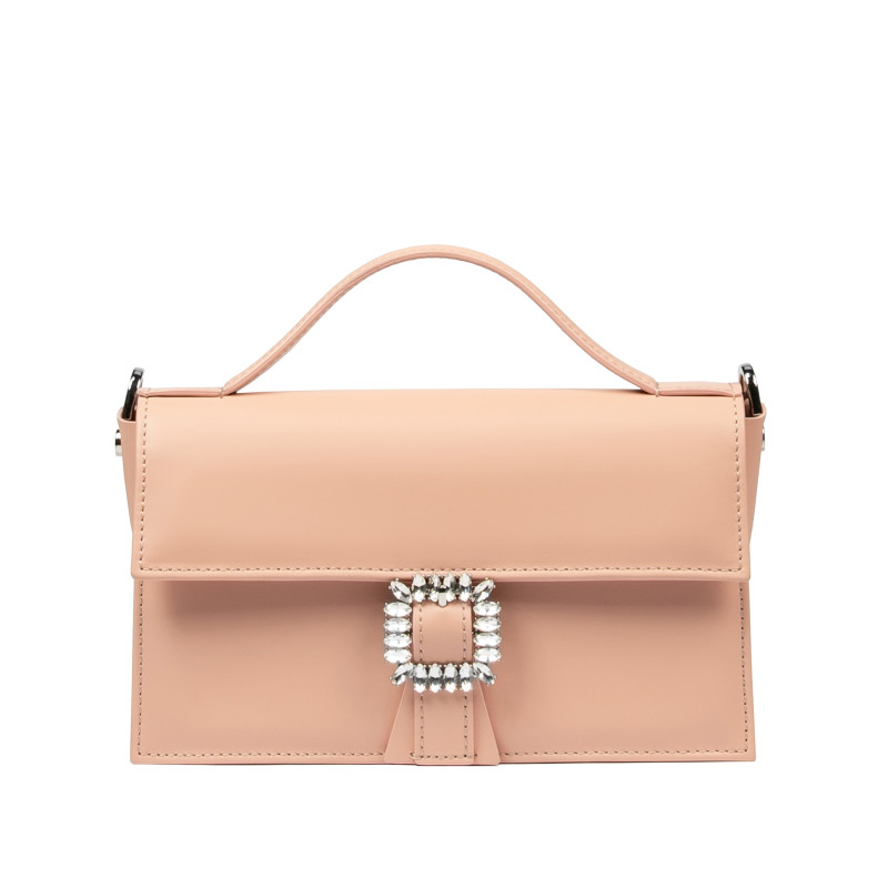 Women hand bag 039g 01 nude piersica