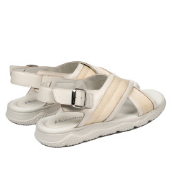 Men sandals 364 beige combined