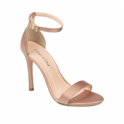 Women sandals 1349 satin nude