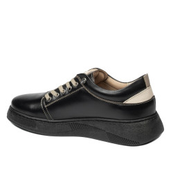 Teenagers stylish, elegant shoes 8006 black combined