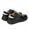 Teenagers stylish, elegant shoes 8006 black combined