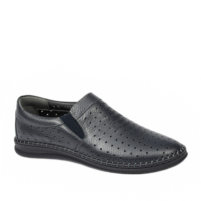 Men loafers, moccasins 987 indigo