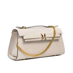 Women shoulder bag 041g panna safiano