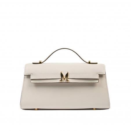 Women shoulder bag 041g panna safiano