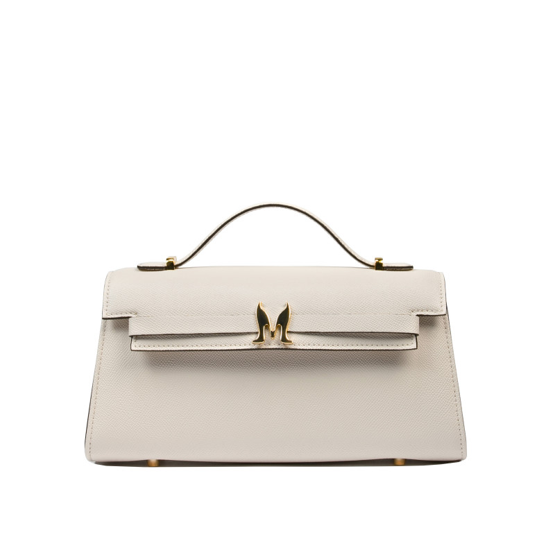 Women shoulder bag 041g panna safiano