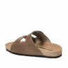 Men sandals 365 nabuc brown