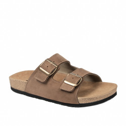 Men sandals 365 nabuc brown